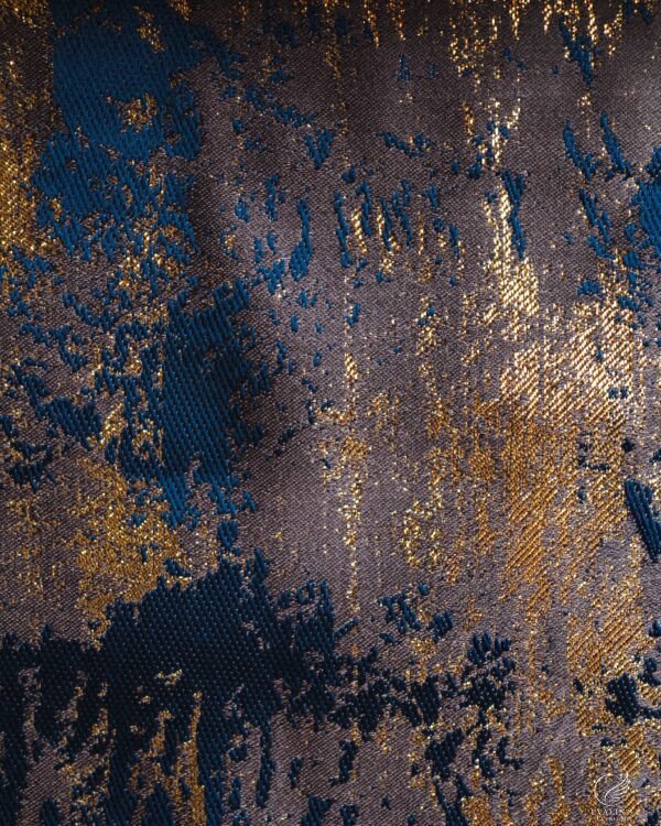 Oxford Metallic Patina Abstract Curtain - Image 11