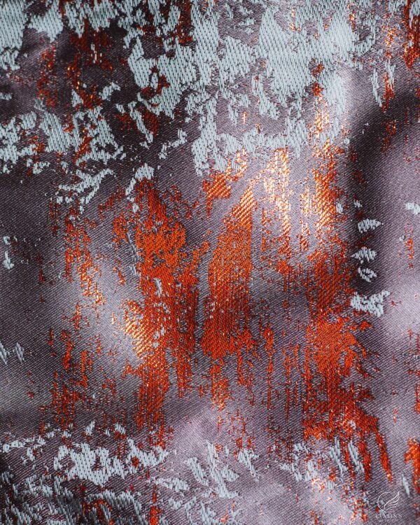 Oxford Metallic Patina Abstract Curtain - Image 5