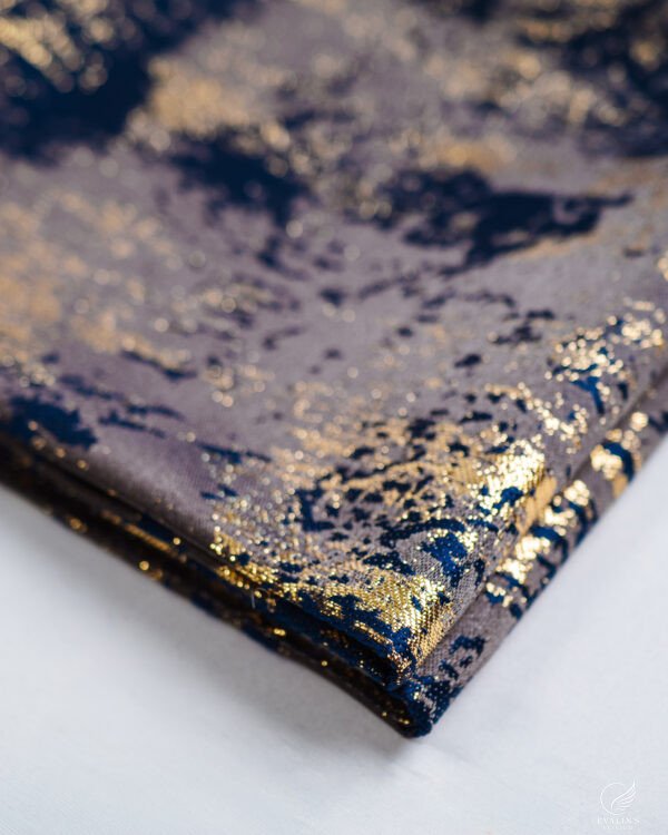 Oxford Metallic Patina Abstract Curtain - Image 3