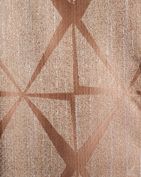 Iskenderiye Prism Lattice Textured Geometric Curtain - Image 9