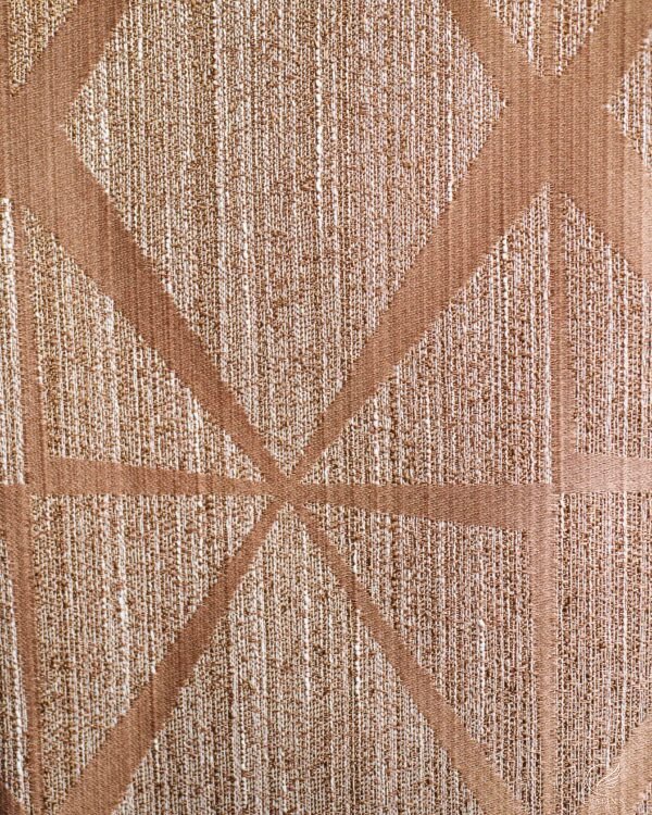 Iskenderiye Prism Lattice Textured Geometric Curtain - Image 8