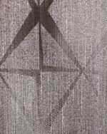 Iskenderiye Prism Lattice Textured Geometric Curtain - Image 5