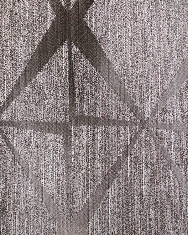 Iskenderiye Prism Lattice Textured Geometric Curtain - Image 5