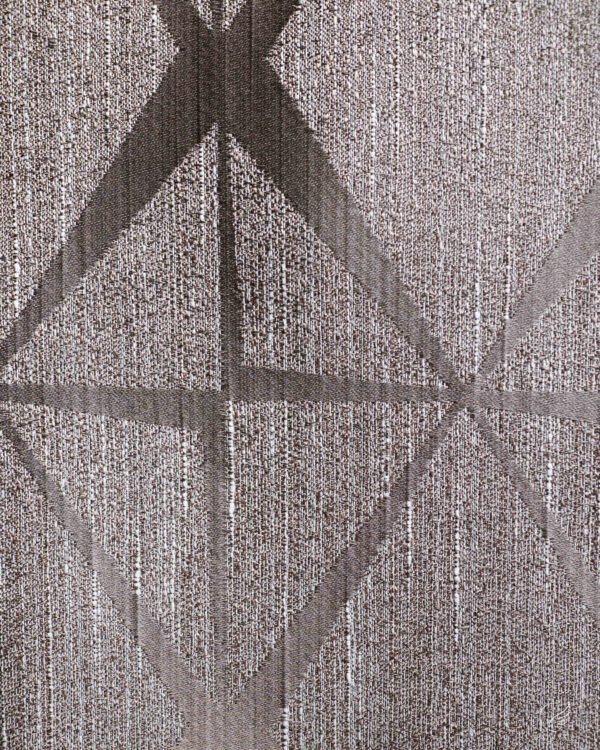 Iskenderiye Prism Lattice Textured Geometric Curtain - Image 5