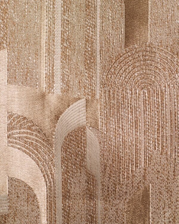 Okyanus Architectural Fan Embroidered Curtain - Image 9