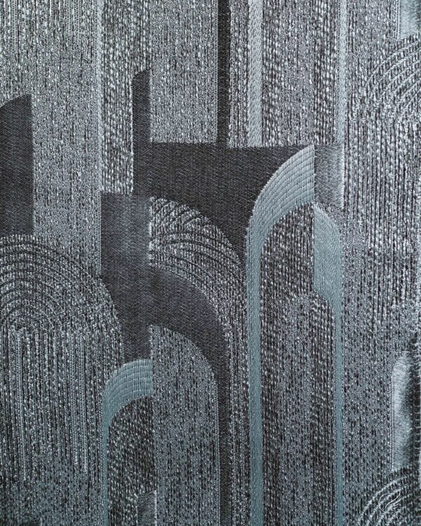 Okyanus Architectural Fan Embroidered Curtain - Image 6