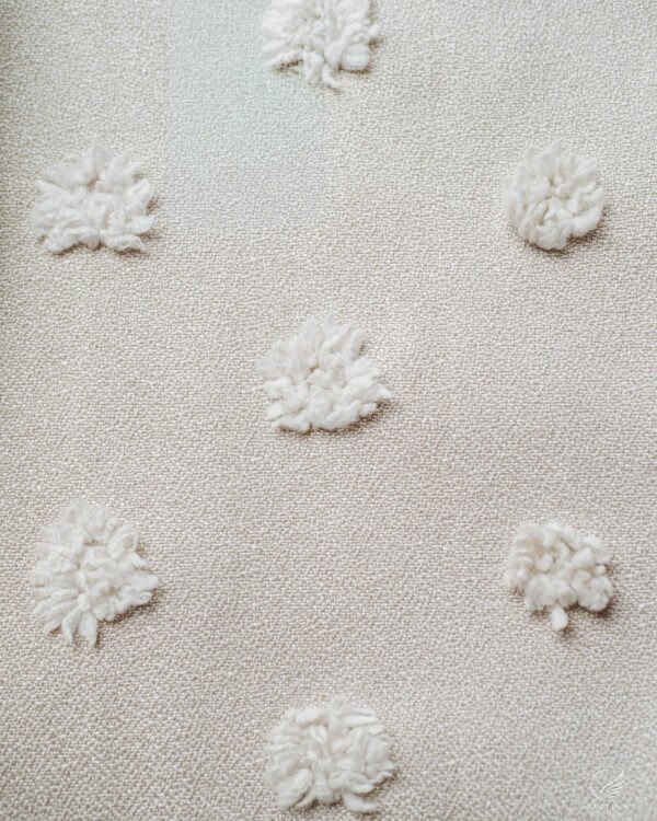 Elmas Luxe Tufted Dot Curtains - Image 11