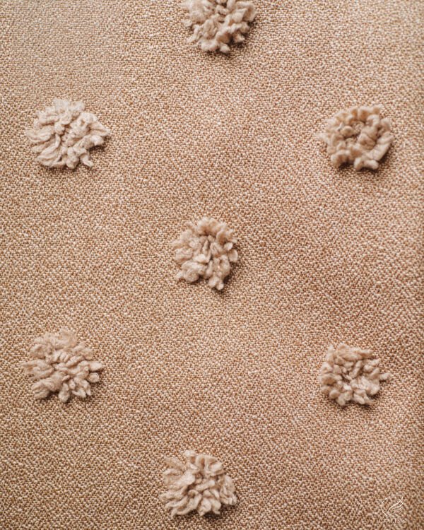 Elmas Luxe Tufted Dot Curtains - Image 9