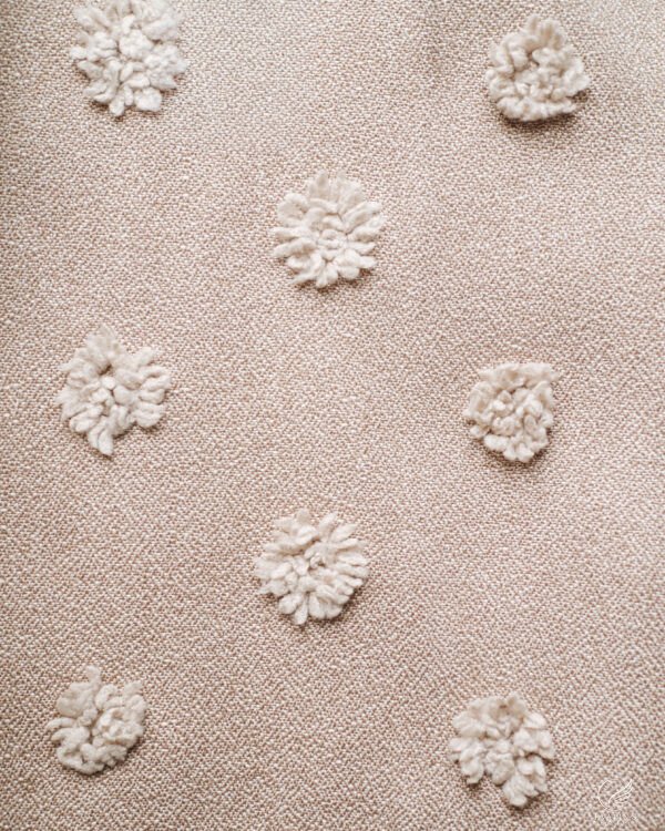 Elmas Luxe Tufted Dot Curtains - Image 7