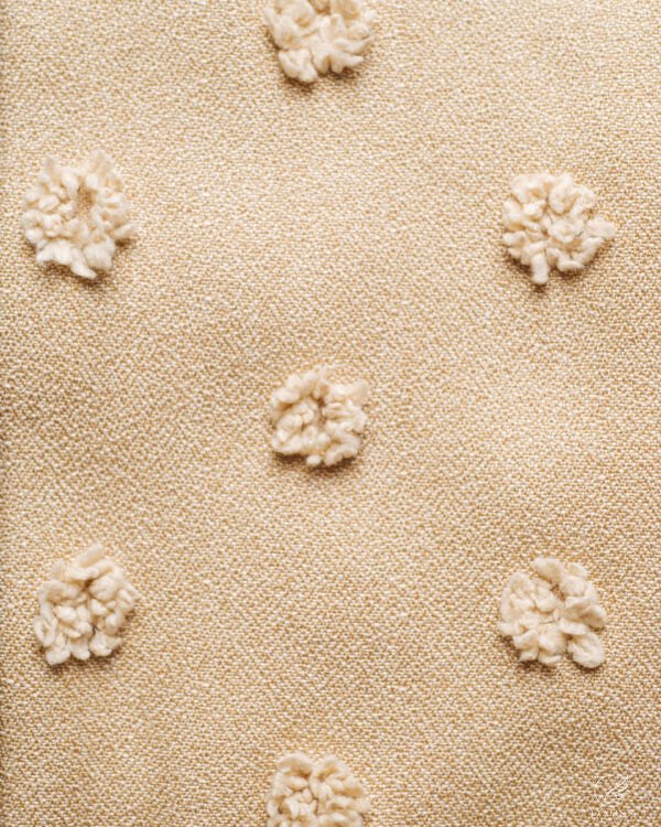 Elmas Luxe Tufted Dot Curtains - Image 5
