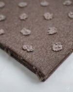 Elmas Luxe Tufted Dot Curtains - Image 3