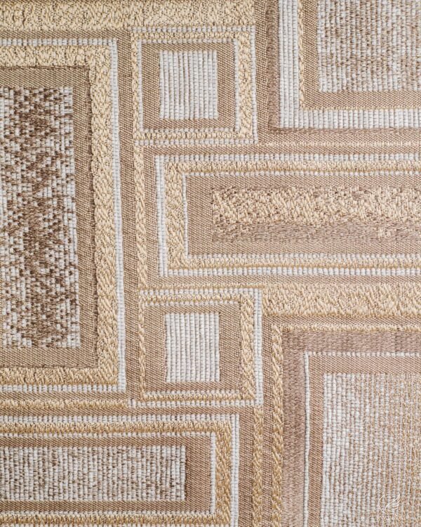 Unesco Architectural Frame Textured Curtain - Image 8