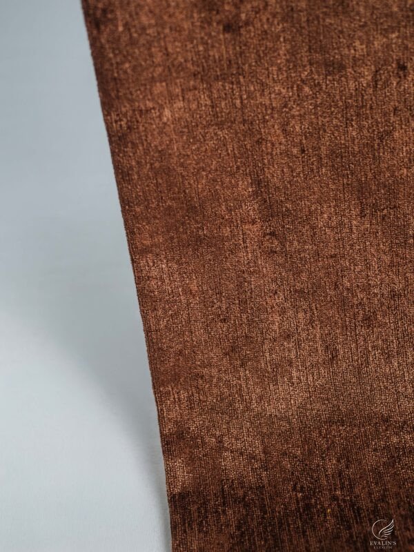 Milas Vintage Velvet Texture Curtain - Image 2