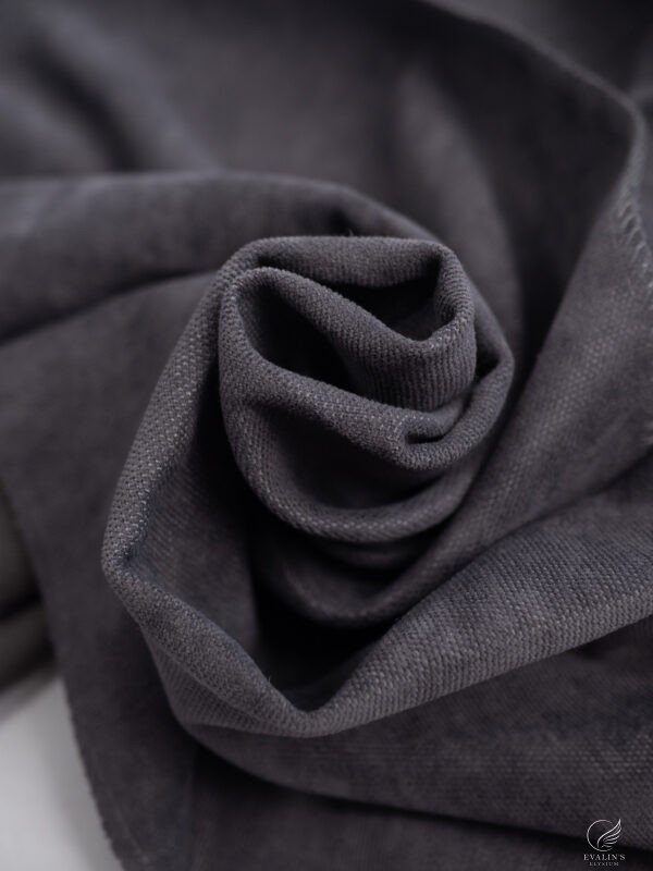 Yagmur Soft Plain Textured Curtain - Image 4