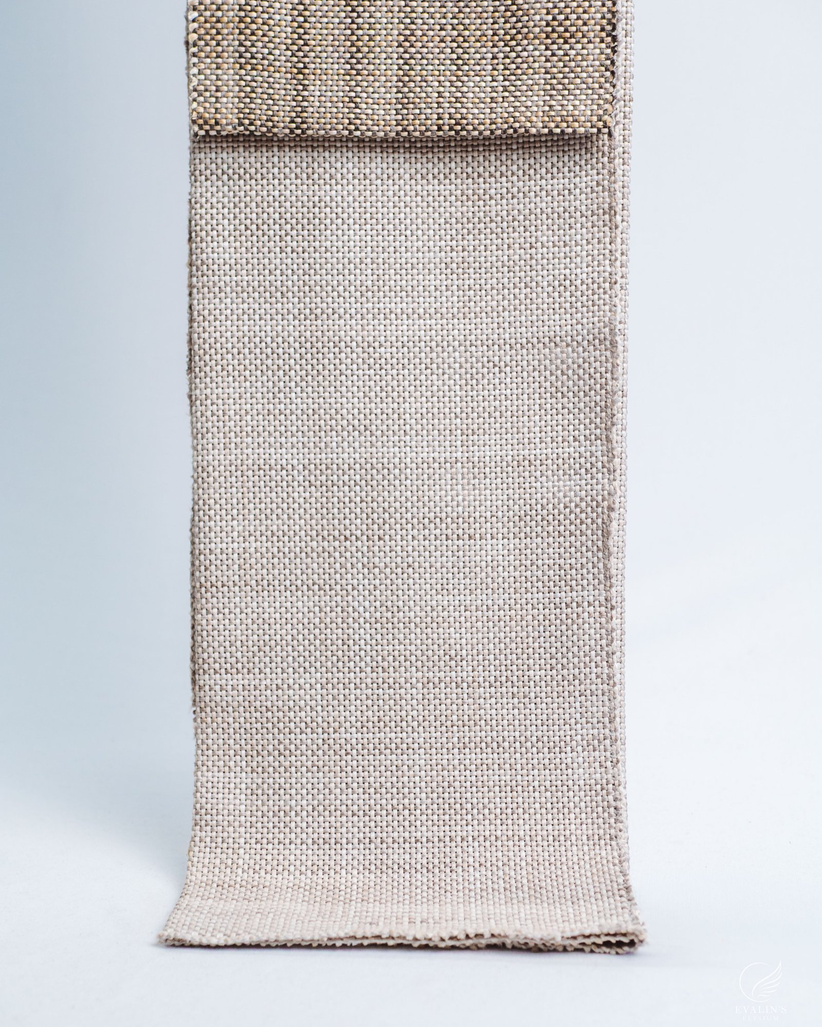 Paris Rustic Burlap Weave Curtain