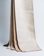 Tokyo Panel Block Weave Linen-Look Curtain