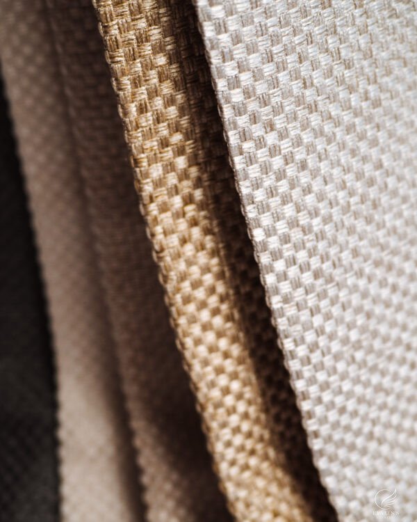 Tokyo Panel Block Weave Linen-Look Curtain - Image 3