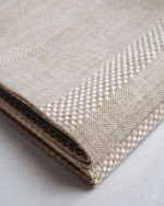 Tokyo Panel Block Weave Linen-Look Curtain - Image 4