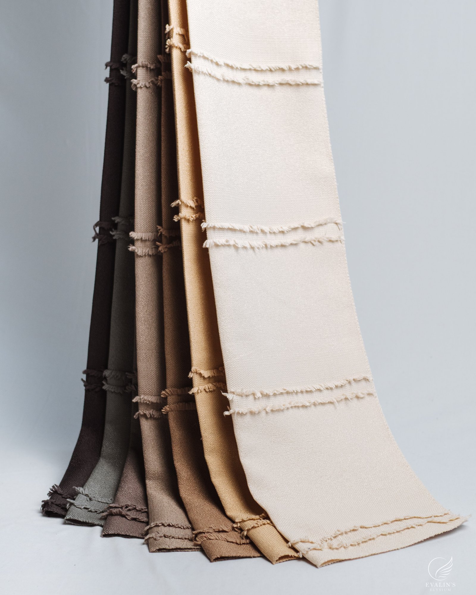 Napoli Tailored Artisan Fringe Curtain