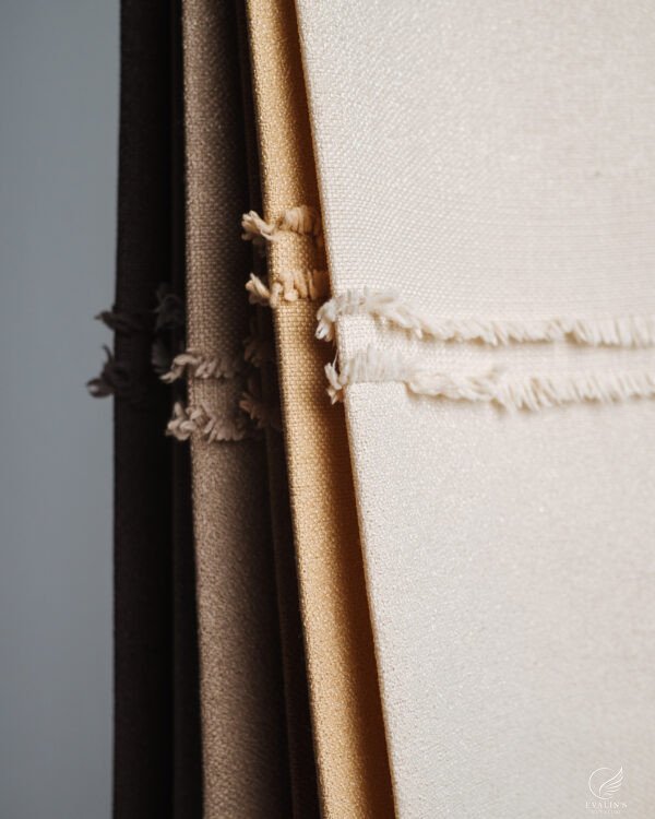 Napoli Tailored Artisan Fringe Curtain - Image 3