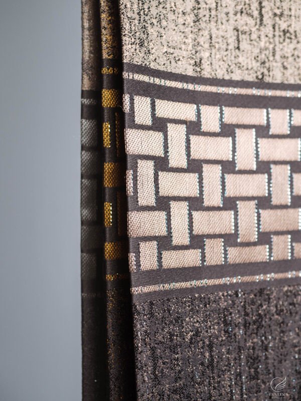 Morocco Metro Lattice Pattern Curtain - Image 2