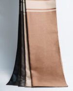 Royal Blackout Silken Panel Stripe Curtain