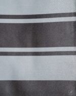 Royal Blackout Silken Panel Stripe Curtain - Image 8