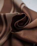 Royal Blackout Silken Panel Stripe Curtain - Image 5