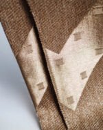 Money Chevron Dot Jacquard Like Curtain - Image 2