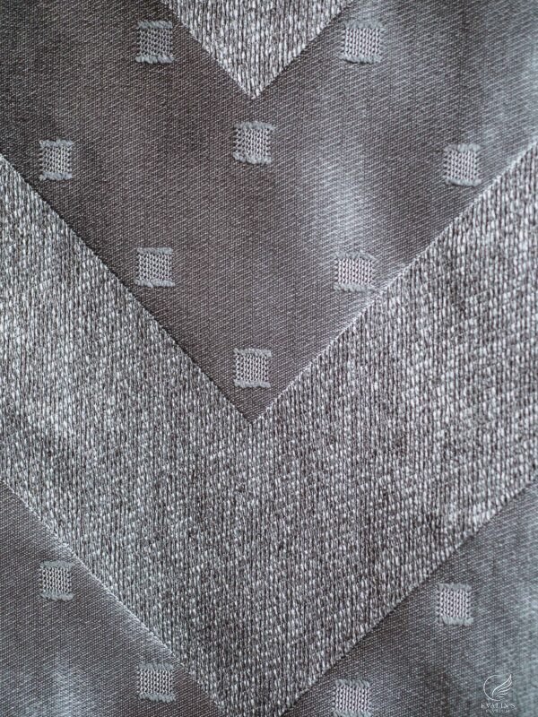 Money Chevron Dot Jacquard Like Curtain - Image 12