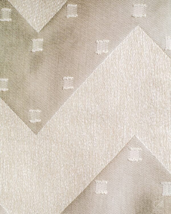 Money Chevron Dot Jacquard Like Curtain - Image 10