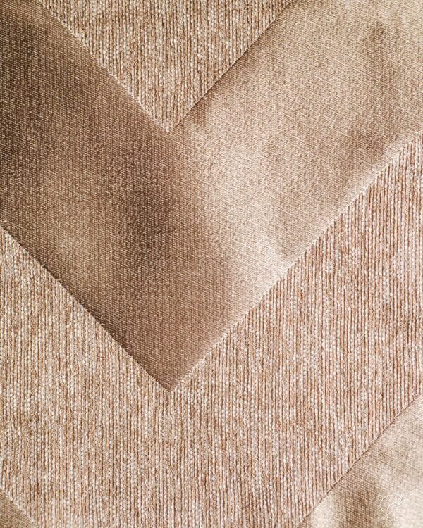 Money Chevron Dot Jacquard Like Curtain - Image 7