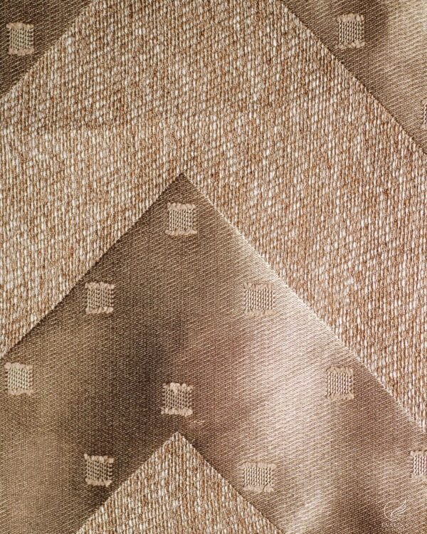 Money Chevron Dot Jacquard Like Curtain - Image 6
