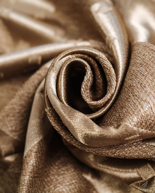 Money Chevron Dot Jacquard Like Curtain - Image 5