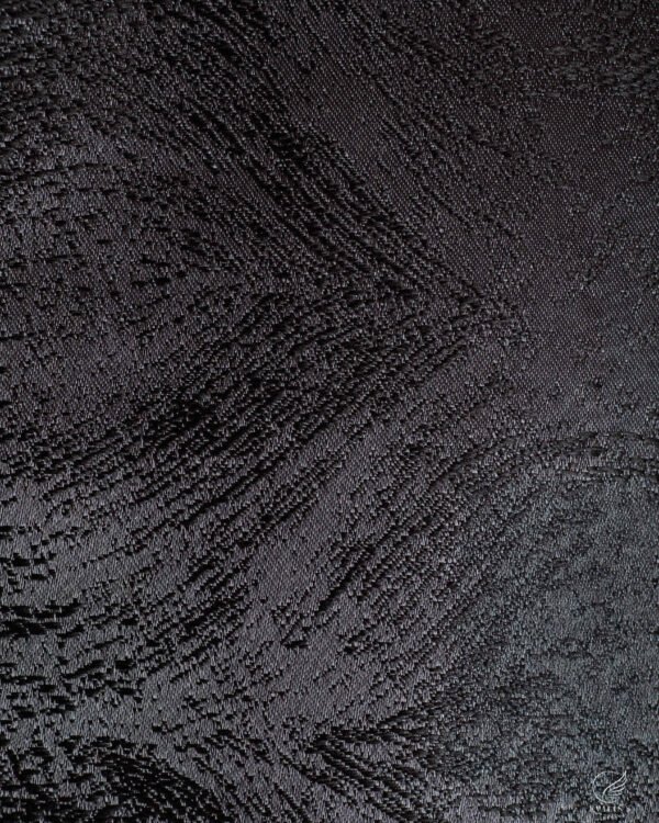 Foca Plume Motif Textured Woven Sheer Curtain - Image 26