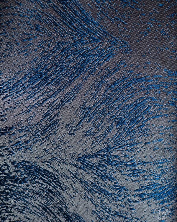 Foca Plume Motif Textured Woven Sheer Curtain - Image 25