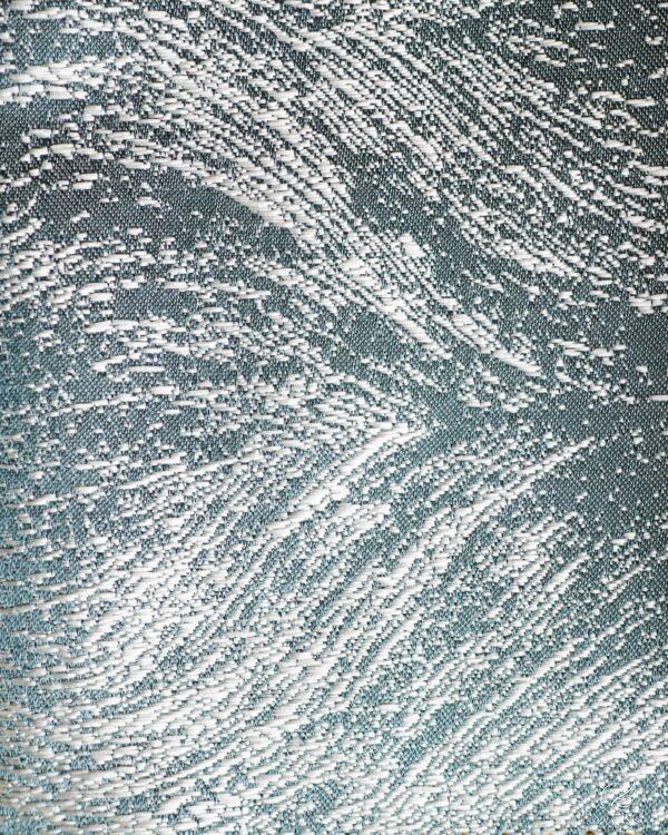 Foca Plume Motif Textured Woven Sheer Curtain - Image 20