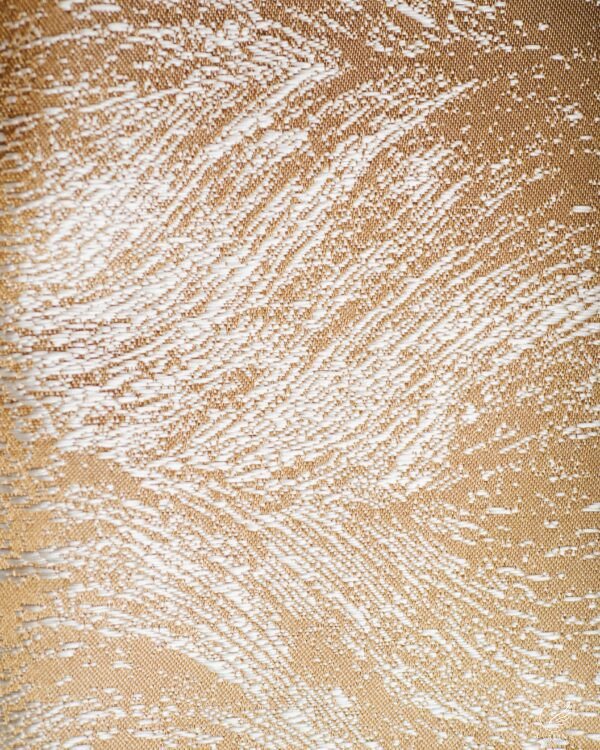 Foca Plume Motif Textured Woven Sheer Curtain - Image 16