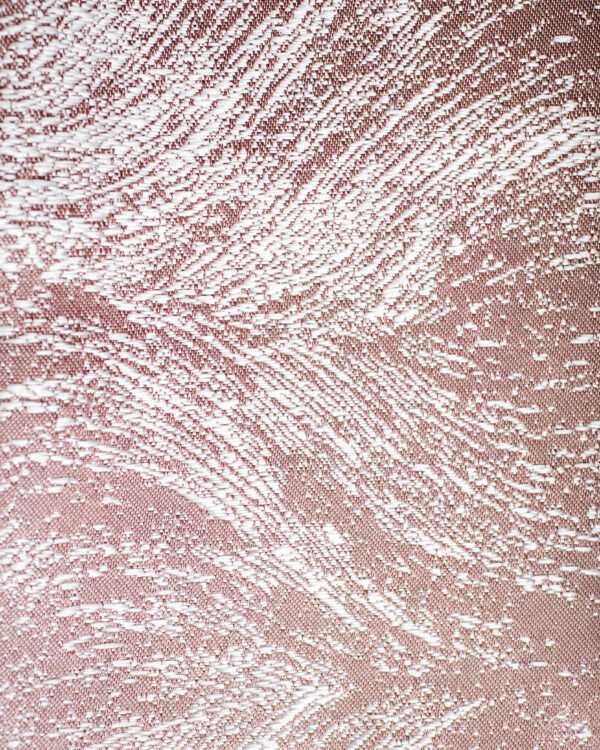 Foca Plume Motif Textured Woven Sheer Curtain - Image 15