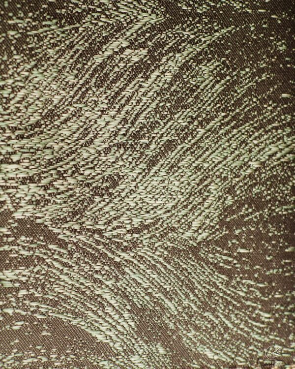 Foca Plume Motif Textured Woven Sheer Curtain - Image 10