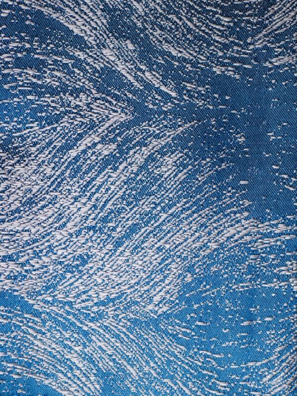 Foca Plume Motif Textured Woven Sheer Curtain - Image 7