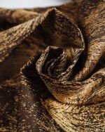 Foca Plume Motif Textured Woven Sheer Curtain - Image 3
