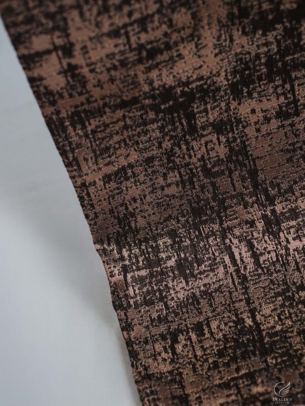 Monstera Urban Etch Textured Metallic Curtain - Image 2