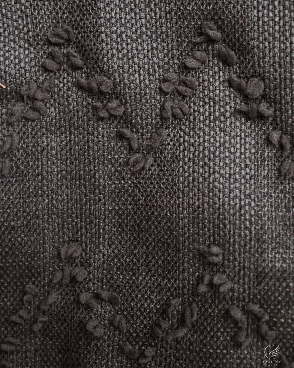 Grafiti Diamond Drift Textured Embroidery Curtain - Image 11