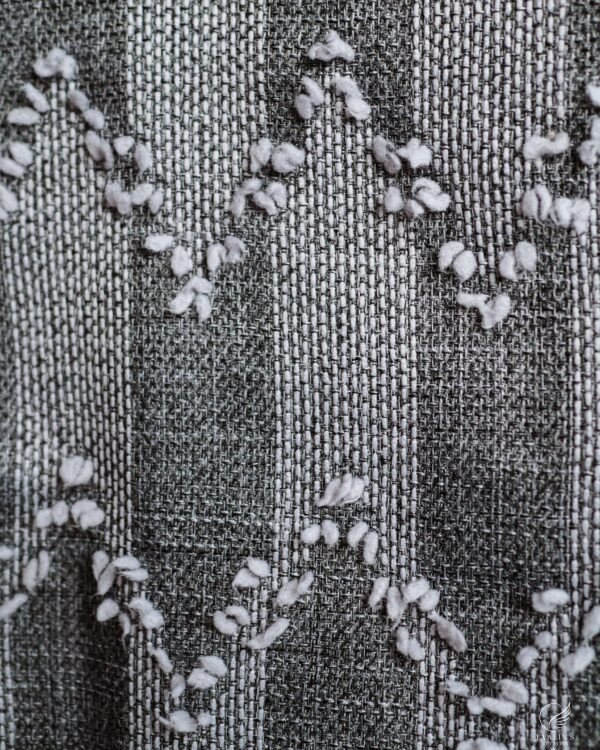 Grafiti Diamond Drift Textured Embroidery Curtain - Image 10
