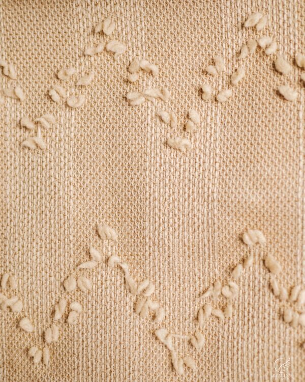 Grafiti Diamond Drift Textured Embroidery Curtain - Image 8