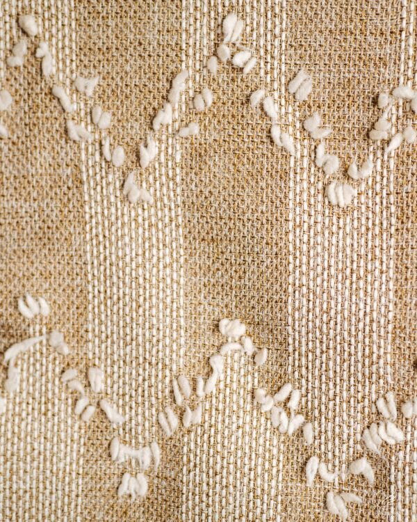 Grafiti Diamond Drift Textured Embroidery Curtain - Image 7