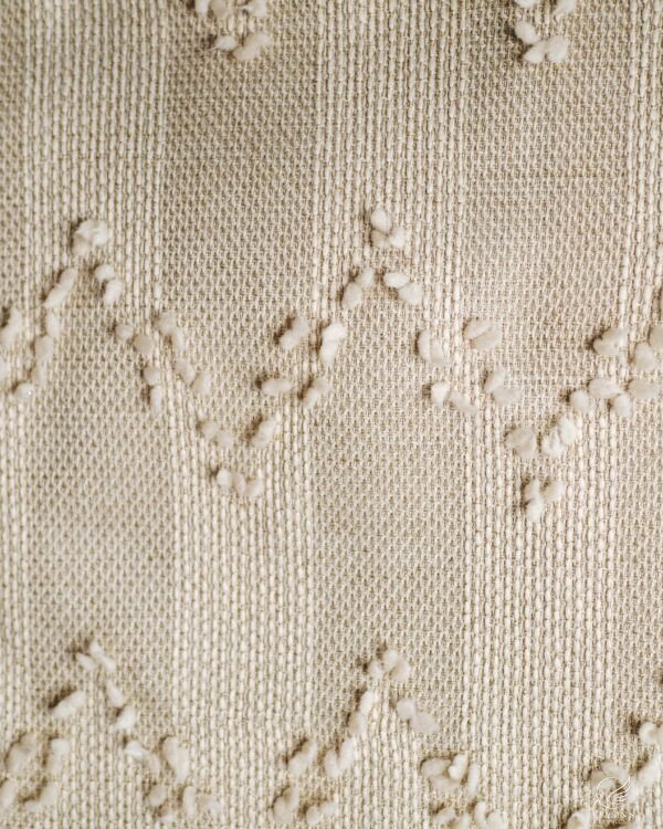 Grafiti Diamond Drift Textured Embroidery Curtain - Image 5