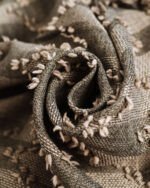 Grafiti Diamond Drift Textured Embroidery Curtain - Image 4
