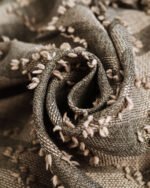 Grafiti Diamond Drift Textured Embroidery Curtain - Image 4